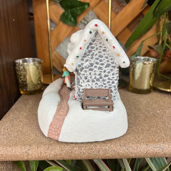 2022 Thomas Kinkade Teleflora Keepsake - Light Up Christmas Collectible - Picture 4 of 8